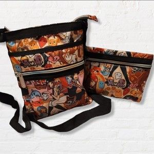 Tokidoki Crossbody Bag Purse & Pouch Pirate Girl